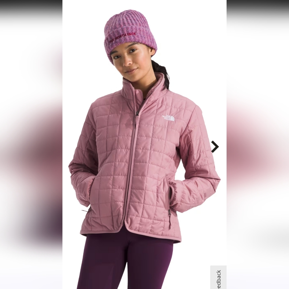 The North Face Women's Mauve Quilted Puffer Jacket